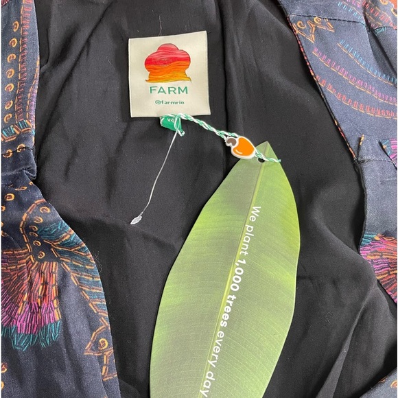 NWT Farm Rio Sequin Toucan Mini Dress - Picture 16 of 16